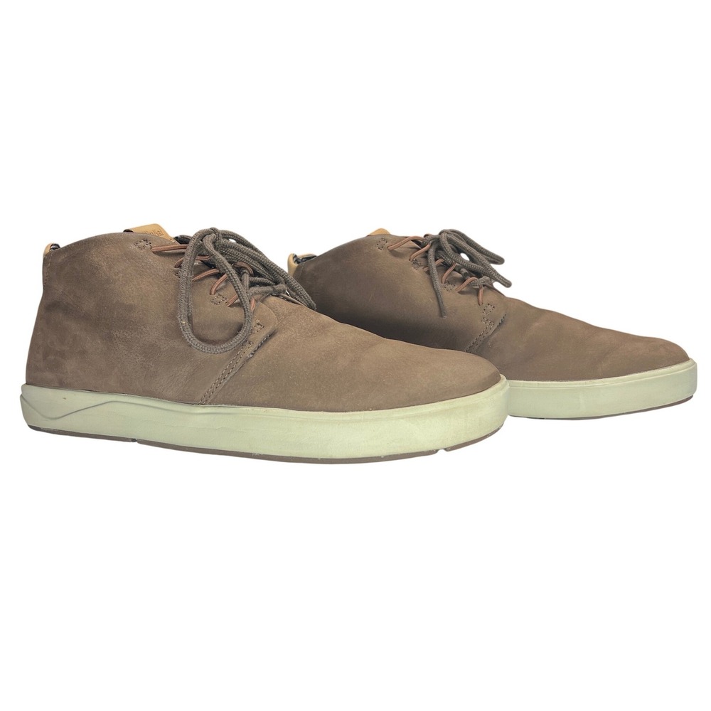 OluKai Nānā Hele Wai'apo Chukka Boots Men's 11 Suede Leather Casual Sneaker EUC